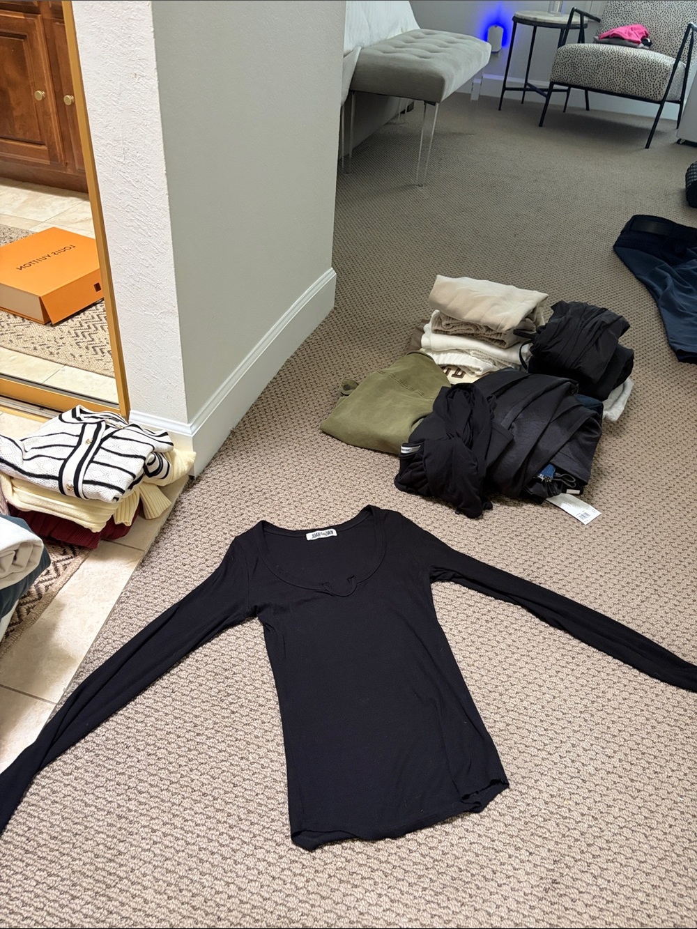 Josh Brown Black Long-Sleeve